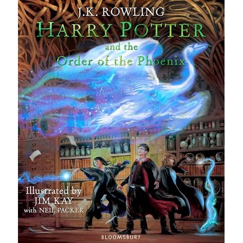 HARRY POTTER VI  AND THE ORDER OF THE PHOENIX - ILLUSTRATE -