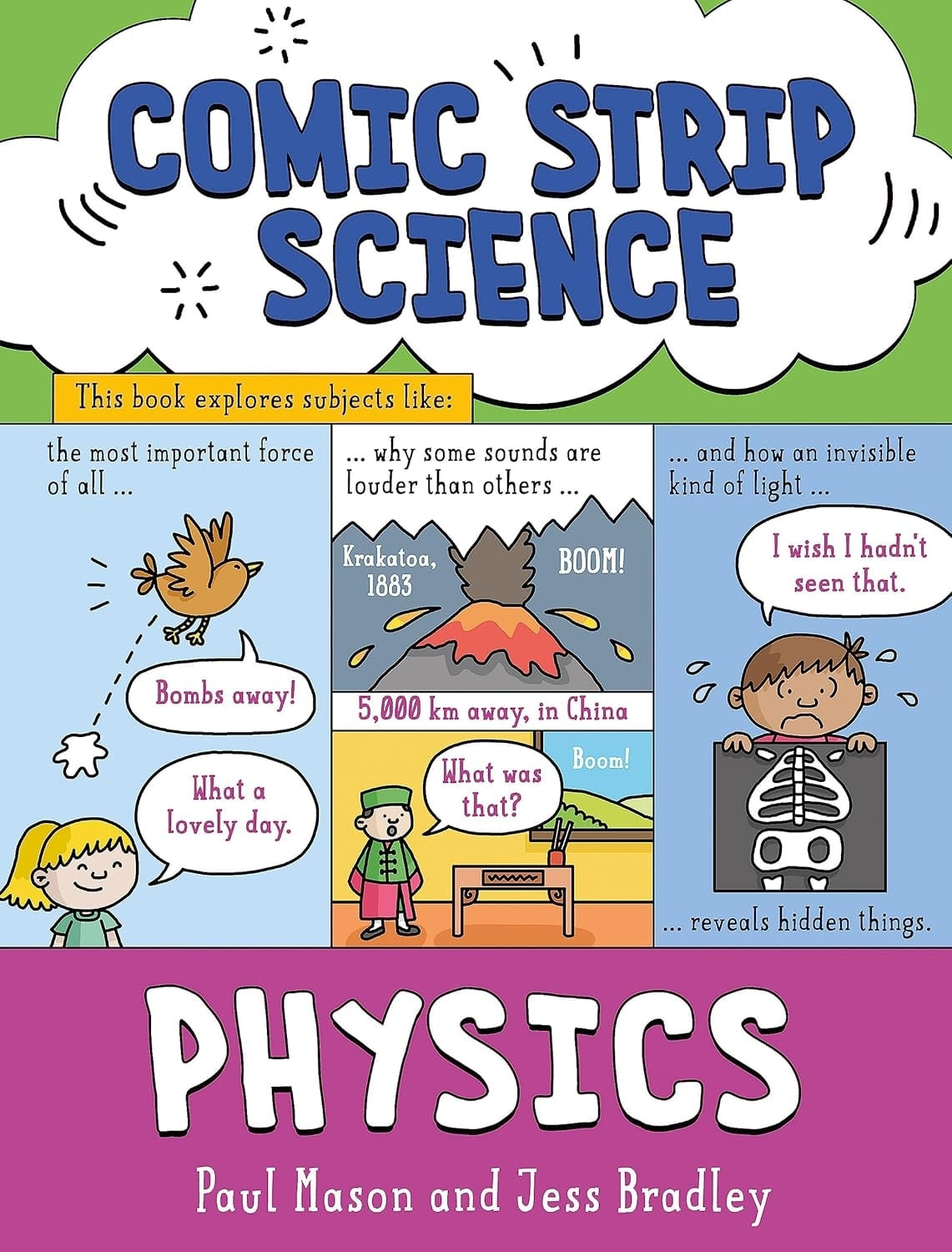 PHYSICS - COMIC STRIP SCIENCE - PAUL MASON