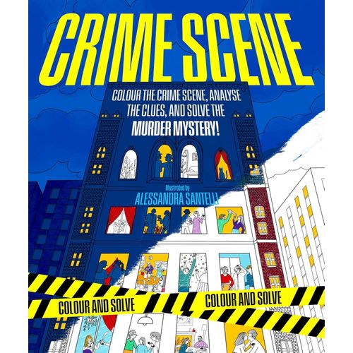 CRIME SCENE - COLOUR AND SOLVE