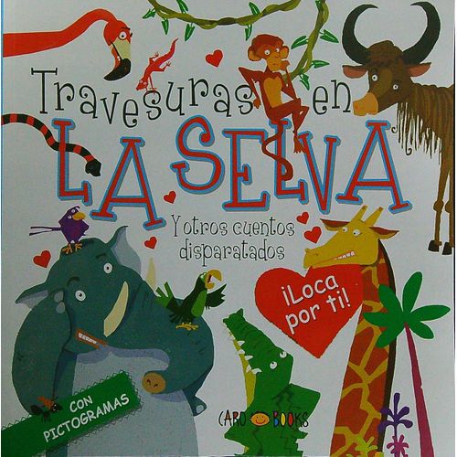 TRAVESURAS EN LA SELVA - LEO CON FIGURAS - CON PICTOGRAMAS