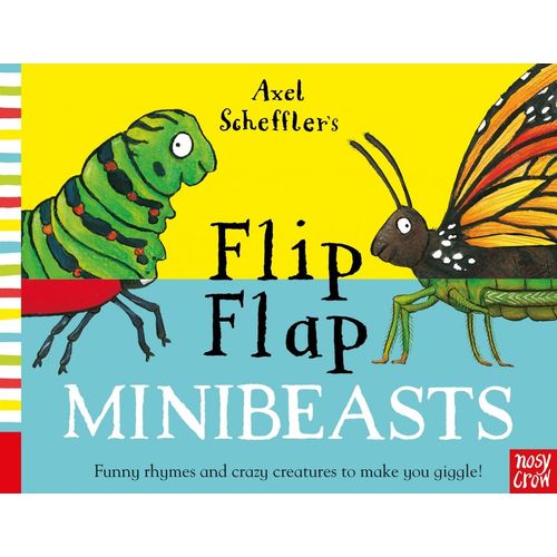 FLIP FLAP MINIBEASTS - BOARD BOOK - SCHEFFLER