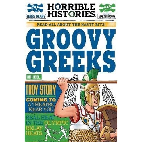 GROOVY GREEKS - HORRIBLE HISTORIES (NEWSPAPER EDITION)