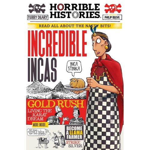INCREDIBLE INCAS - HORRIBLE HISTORIES - NEWSPAPER EDITION