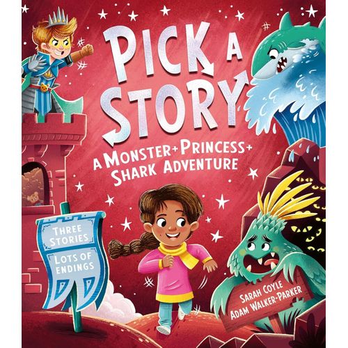 PICK A STORY - A MONSTER + PRINCESS + SHARK ADVENTURE