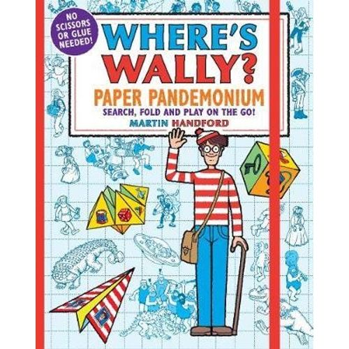 WHERE'S WALLY? PAPER PANDEMONIUM - SEARCH, FOLD AND PLAY ON
