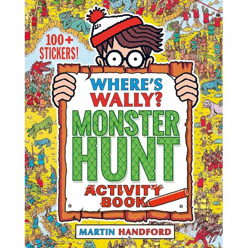 WHERE'S WALLY? MONSTER HUNT: ACTIVITY BOOK - MARTIN HANDFORD
