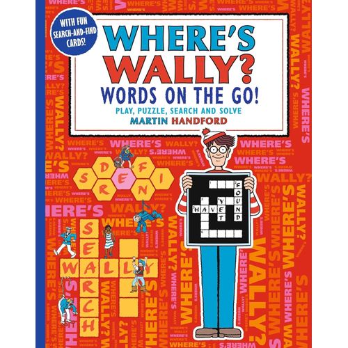 WHERE'S WALLY? WORDS ON THE GO! PLAY, PUZZLE, SEARCH AND SOL