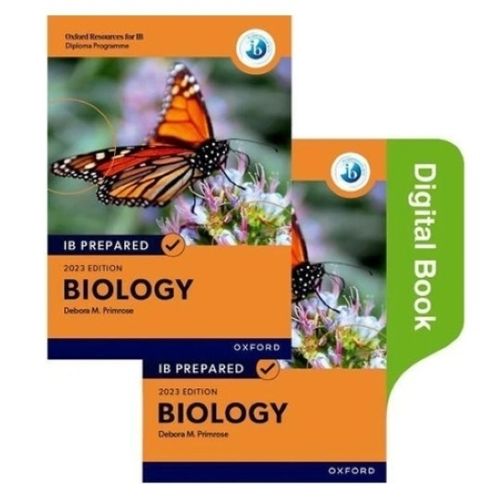 IB BIOLOGY - IB PREPARED - PRINT & DIGITAL BOOK - 2023 GUIDE