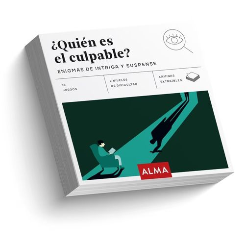 QUIEN ES CULPABLE?- ENIGMAS DE INTRIGA Y SUSPENSE- 55 JUEGOS