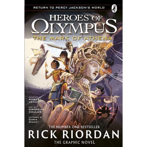 MARK OF ATHENA - THE GRAPHIC NOVEL - HEROES OF OLYMPUS 3