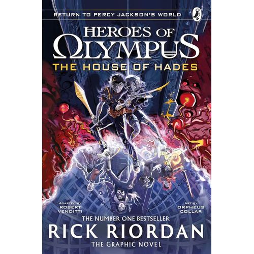 THE HOUSE OF HADES: THE GRAPHIC NOVEL - HEROES OF OLYMPUS 4