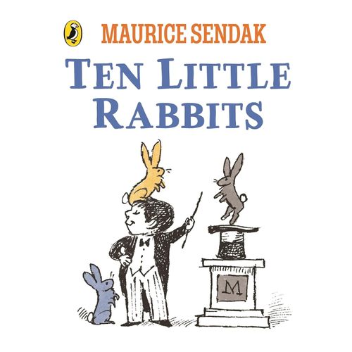 TEN LITTLE RABBITS - BOARD BOOK