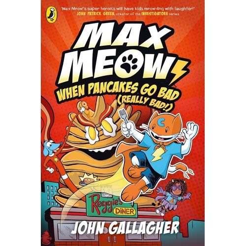 MAX MEOW - WHEN PANCAKES GO BAD (REALLY BAD) - MAX MEOW BOOK