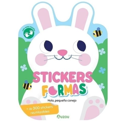 HOLA PEQUEÑO CONEJO - STICKERS FORMAS - +300 STICKERS
