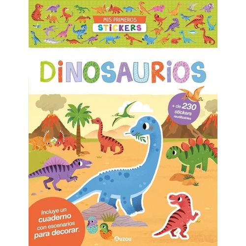 DINOSAURIOS - MIS PRIMEROS STICKERS