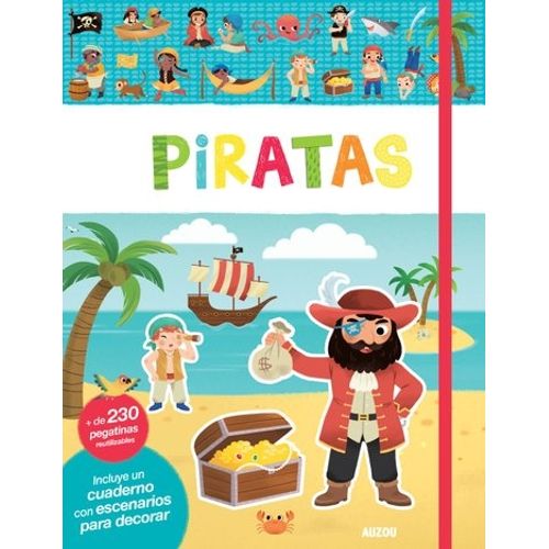 PIRATAS - LIBRO DE STICKERS