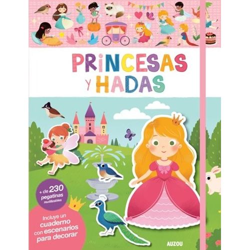 PRINCESAS Y HADAS - LIBRO DE STICKERS PRINCESAS Y HADAS - LIBRO DE STICKERS