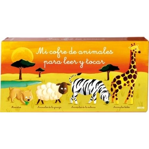 MI COFRE DE ANIMALES PARA LEER Y TOCAR