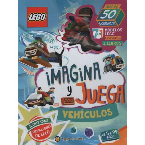 IMAGINA Y JUEGA VEHICULOS - LEGO - ILIMITADAS CONSTRUCCIONES