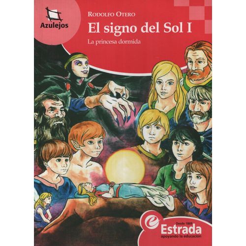 EL SIGNO DEL SOL I LA PRINCESA DORMIDA - AZULEJOS ROJO EL SIGNO DEL SOL I LA PRINCESA DORMIDA - AZULEJOS ROJO