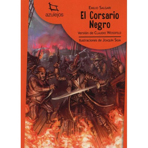 EL CORSARIO NEGRO (NUEVA EDICION) - AZULEJOS NARANJA