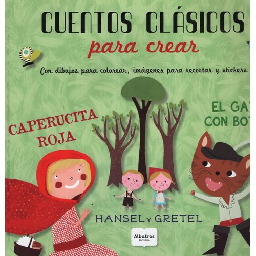 CUENTOS CLASICOS PARA CREAR, CON DIBUJOS PARA COLOREAR, IMAG