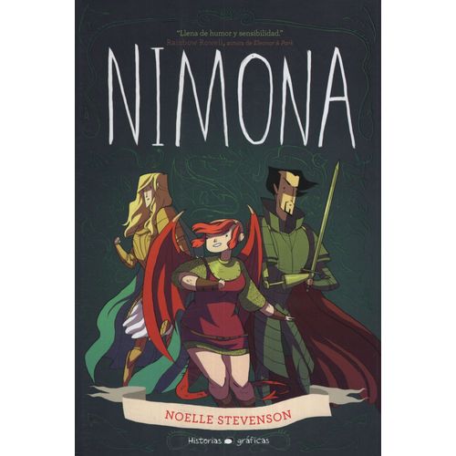 LIBRO NIMONA - HISTORIAS GRAFICAS - STEVENSON, NOELLE