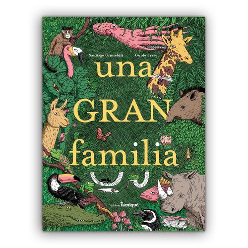 LIBRO UNA GRAN FAMILIA - GINNOBILI Y FERRO