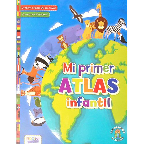 MI PRIMER ATLAS INFANTIL - EXPLORADORES EN ACCION