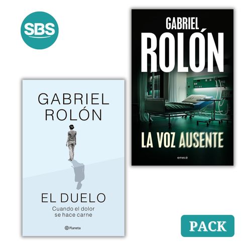 EL DUELO + LA VOZ AUSENTE - GABRIEL ROLON - 2 LIBROS