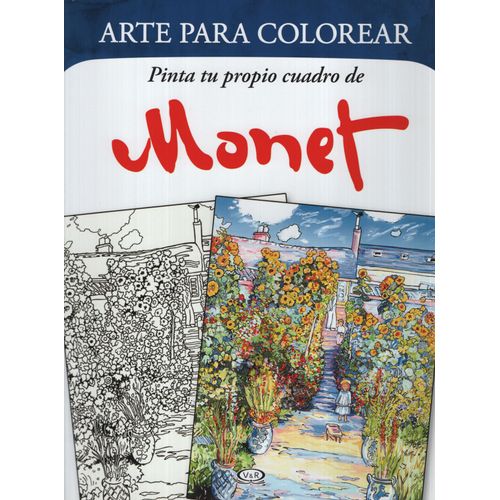 ARTE PARA COLOREAR. PINTA TU PROPIO CUADRO DE MONET