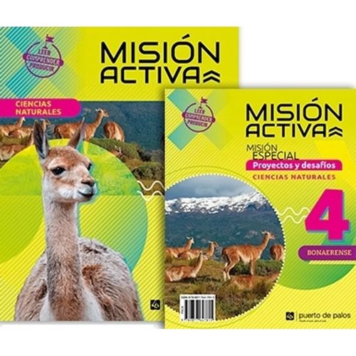 CIENCIAS NATURALES 4 - MISION ACTIVA - BONAERENSE