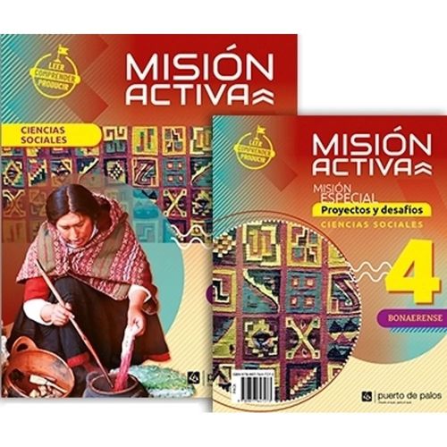 CIENCIAS SOCIALES 4 - MISION ACTIVA - BONAERENSE