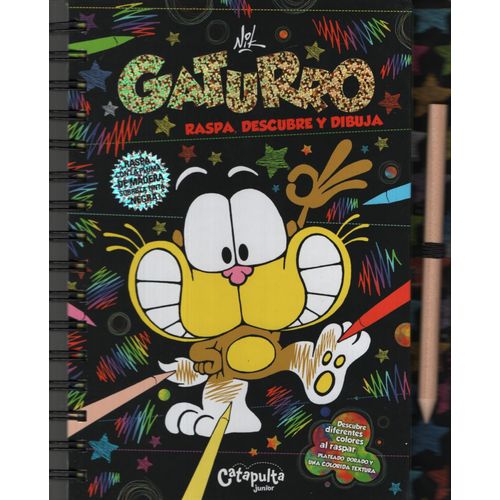 GATURRO: RASPA, DESCUBRE Y DIBUJA
