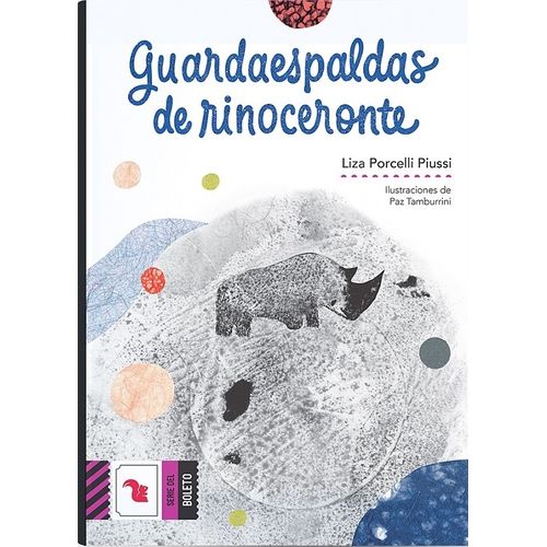GUARDAESPALDAS DE RINOCERONTE -  DEL BOLETO VIOLETA