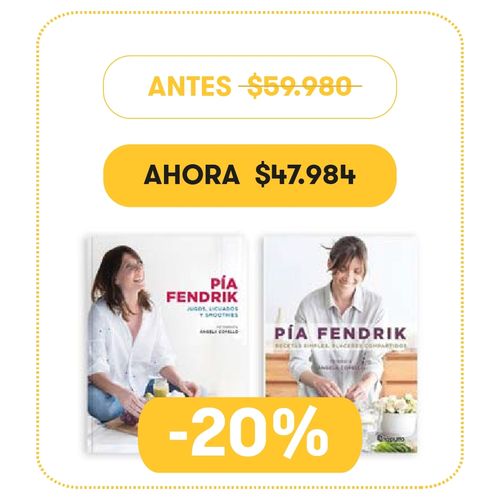 PIA FENDRIK - 2 LIBROS - CATAPULTA