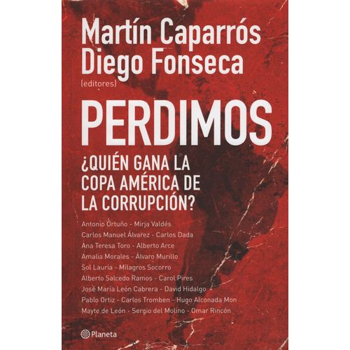 LIBRO PERDIMOS - CAPARROS Y FONSECA