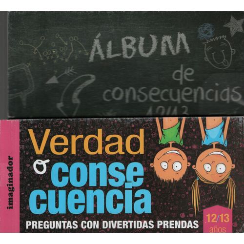 VERDAD O CONSECUENCIA 12/13 AÑOS + ALBUM