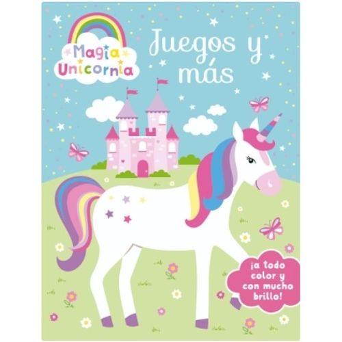 LIBRO MAGIA UNICORNIA JUEGOS Y MAS