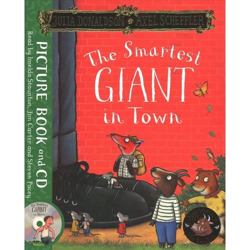 SMARTEST GIANT IN TOWN - BOOK + CD - JULIA DONALDSON