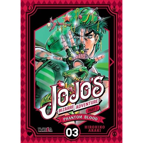 JOJO'S BIZARRE ADVENTURE PARTE 1 - PHANTOM BLOOD 3 - ARAKI