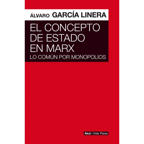 EL CONCEPTO DE ESTADO EN MARX - ALVARO GARCIA LINERA