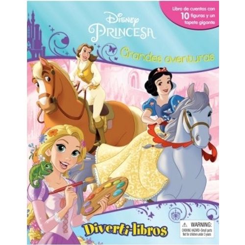 PRINCESAS GRANDES AVENTURAS DIVERTI-LIBROS (12 FIGURAS + ALF