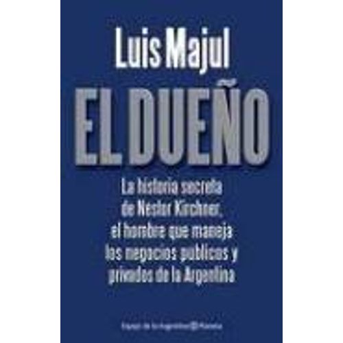 LIBRO EL DUEÑO - LUIS MAJUL