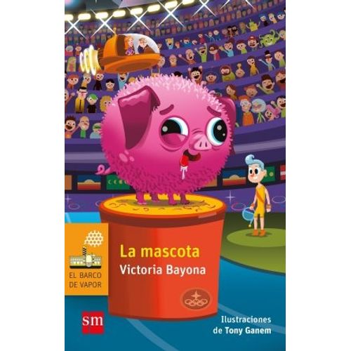 LA MASCOTA - BARCO DE VAPOR NARANJA