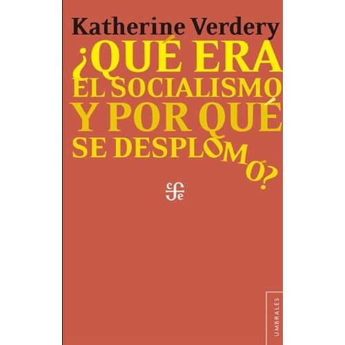 QUE ERA EL SOCIALISMO Y POR QUE SE DESPLOMO? VERDERY