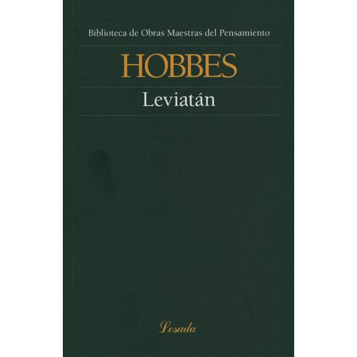LIBRO LEVIATAN - HOBBES - LOSADA