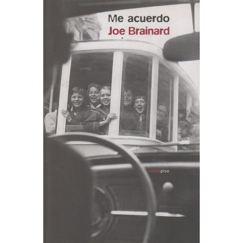 ME ACUERDO - JOE BRAINARD