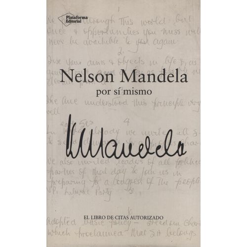 LIBRO NELSON MANDELA POR SI MISMO