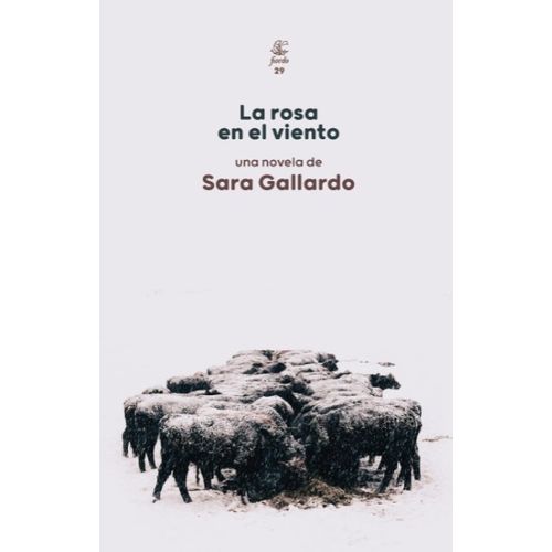 LIBRO LA ROSA EN EL VIENTO - SARA GALLARDO